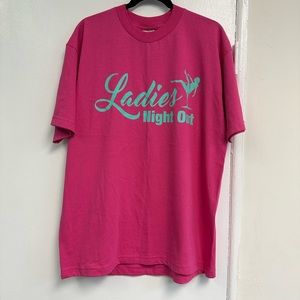 Hot Pink Pro Club Ladies Night Out T-shirt new without tags size xl